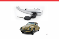 Imagem do produto Maçaneta de Porta Externa Com Chave para Volkswagen Fusca 1973 a 1981